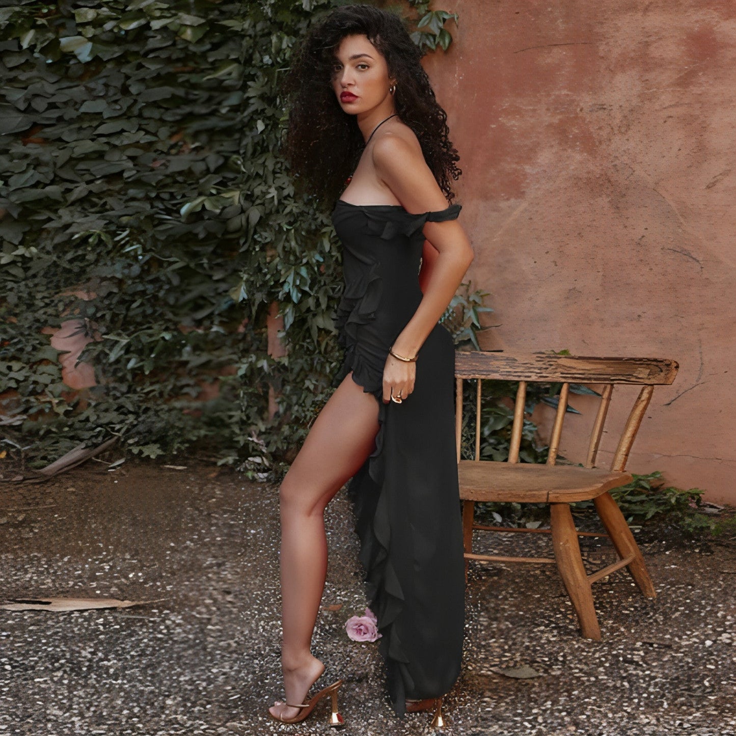 Verona Noir Dress