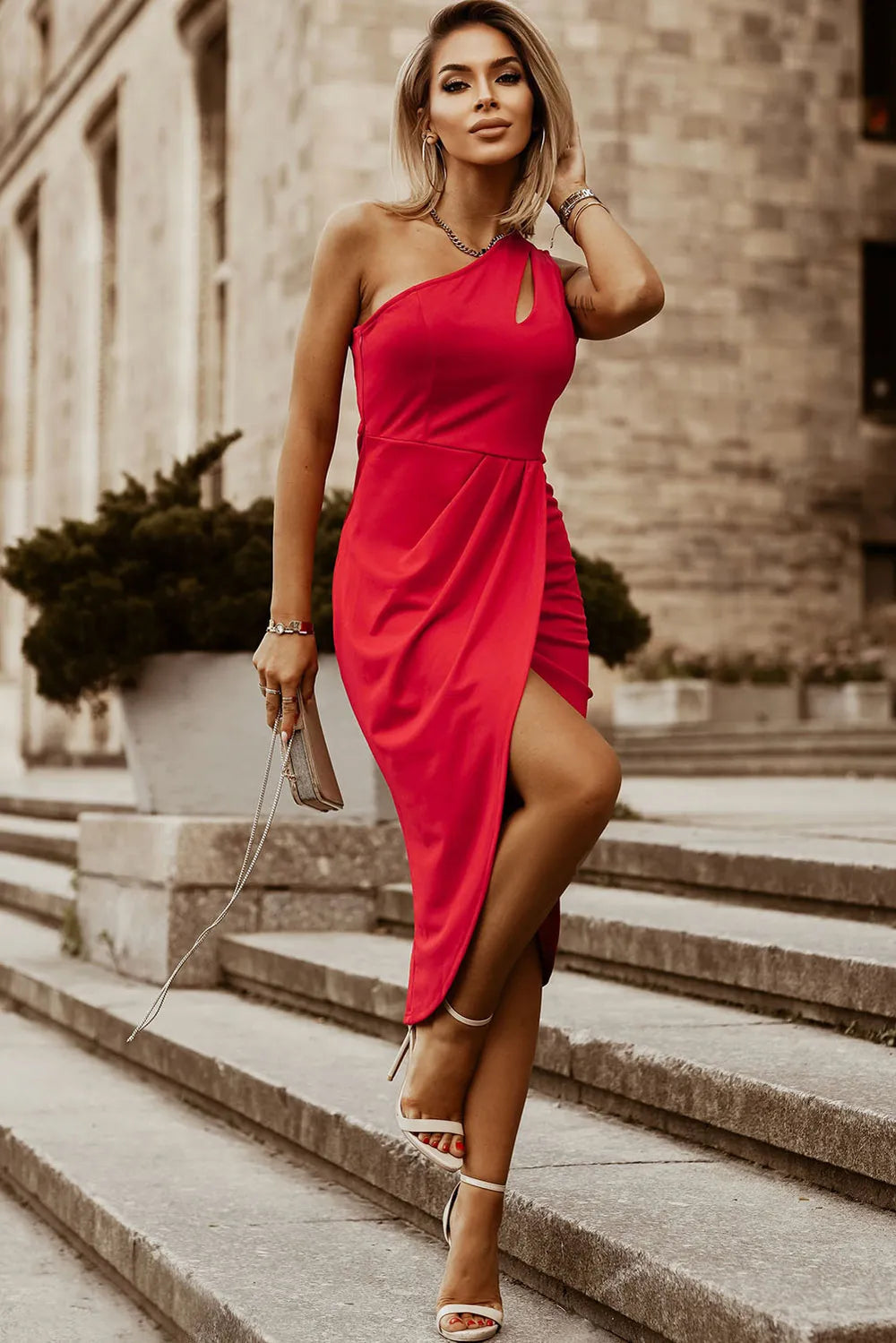 Selene Cutout Evening Dress