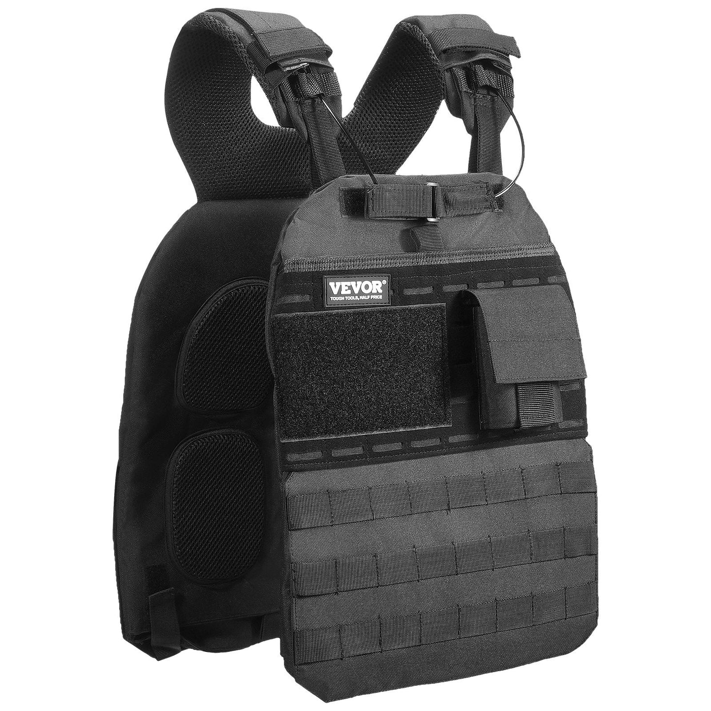 Weighted Vest, 40lb Weight Vest, Adjustable Body Weight Jacket For Men
