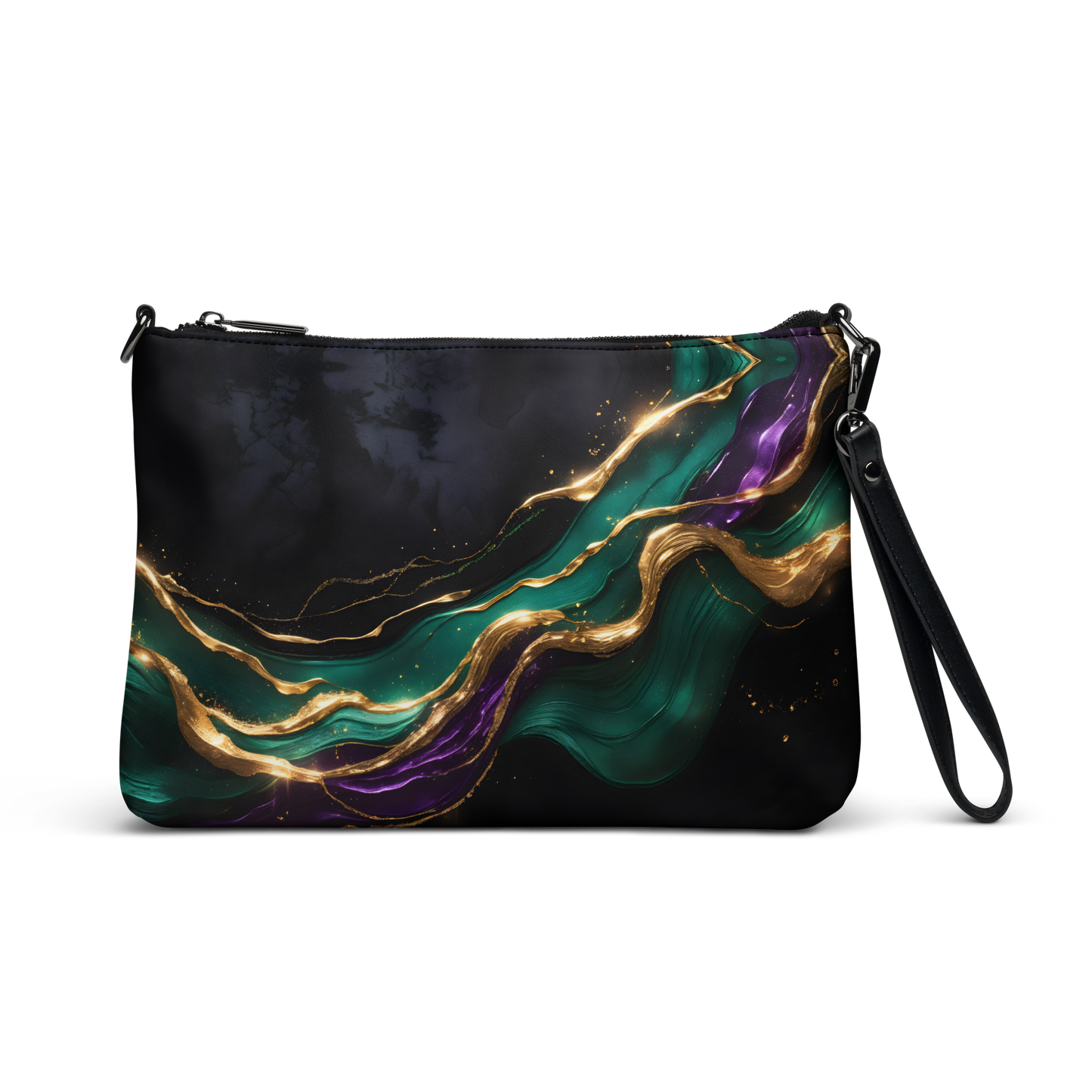 Emerald Noir Crossbody Bag