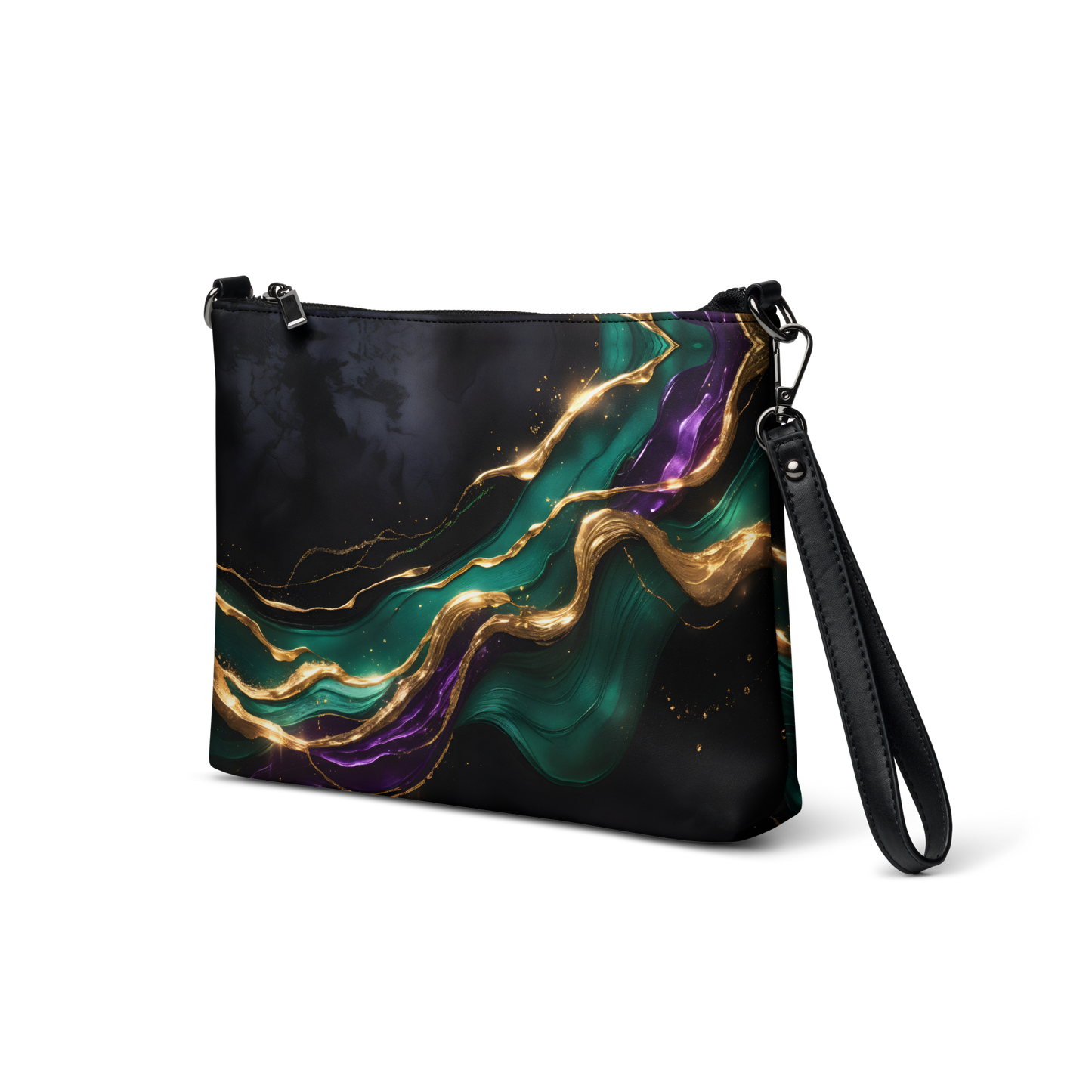 Emerald Noir Crossbody Bag