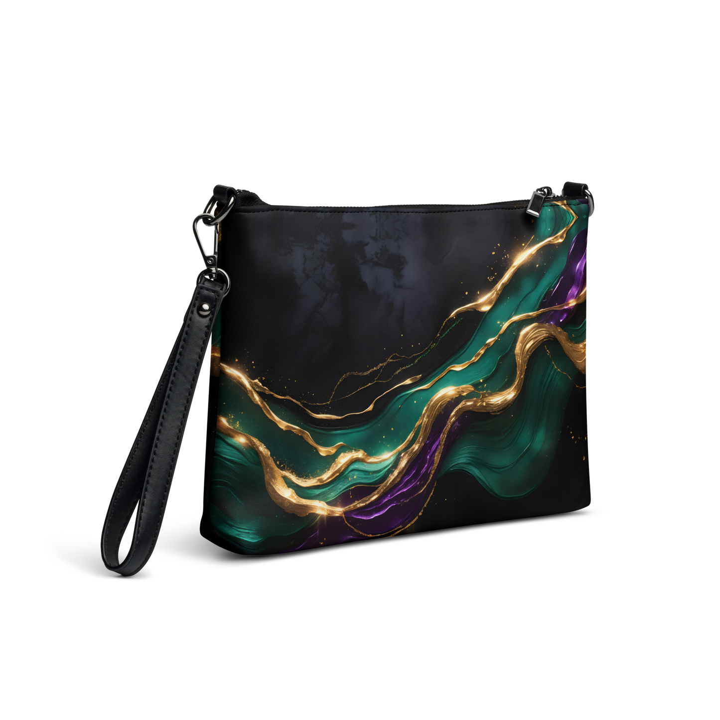 Emerald Noir Crossbody Bag