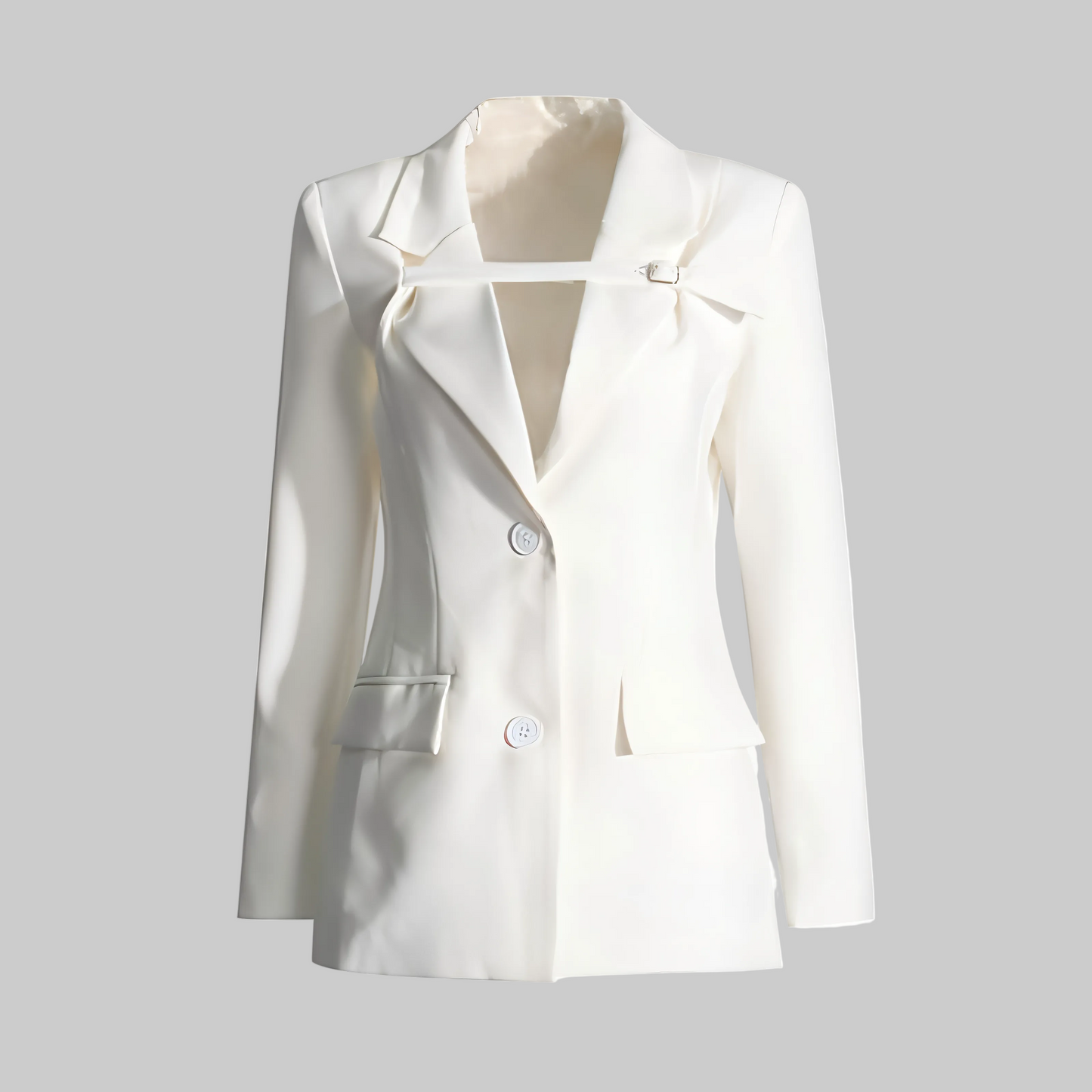 White Tailored Blazer